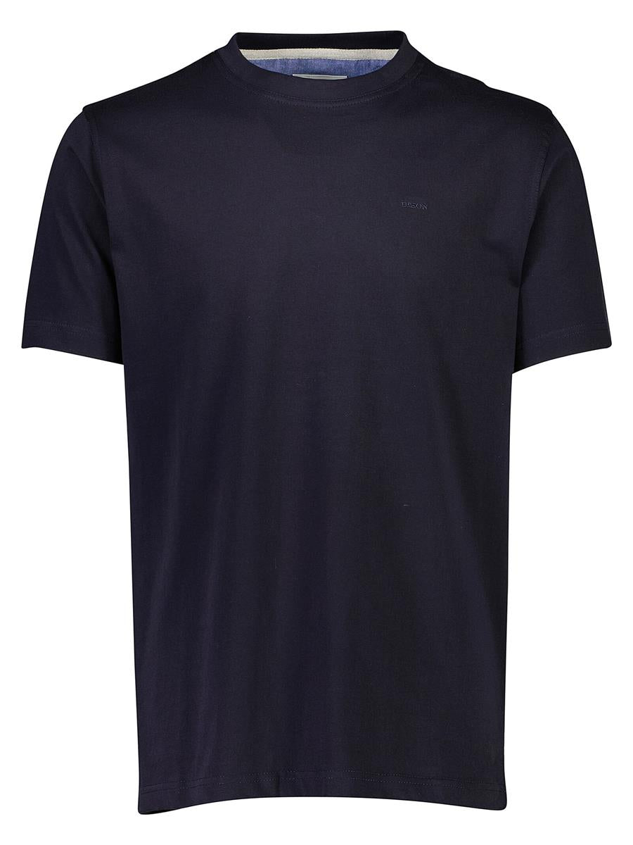 Bison T-shirts / Polo 80-40000-navy_2XL - Bygholm Menswear