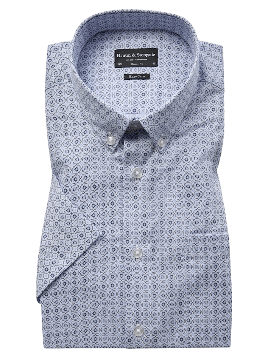 Bruun & Stengade Kortærmede skjorter 2501-14009_38 - Bygholm Menswear