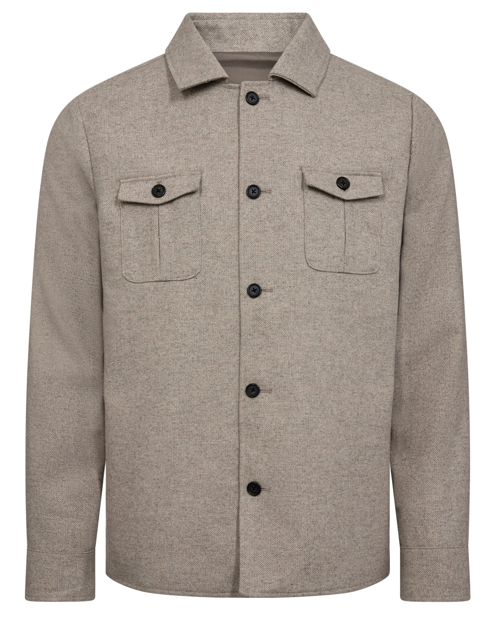Bruun & Stengade Overtøj 2502-10001-sand_48 - Bygholm Menswear