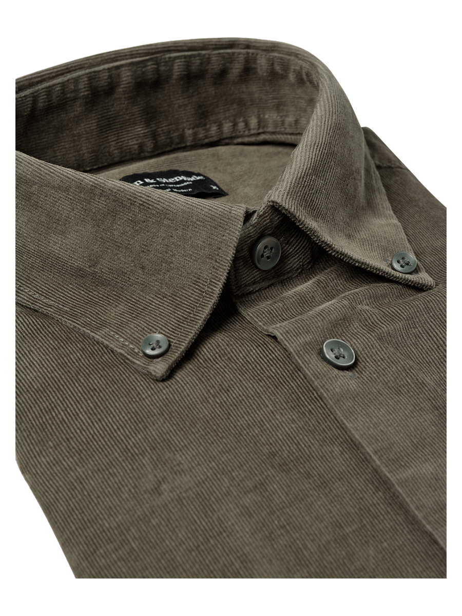 Bruun & Stengade Skjorter 2502-20006-green_S - Bygholm Menswear