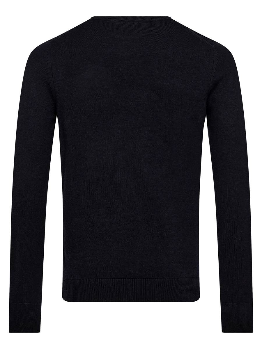 Bruun & Stengade Strik & Sweat 2502-04001-navy_S - Bygholm Menswear