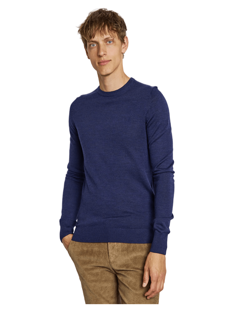 Bruun & Stengade Strik & Sweat 2502-04001-thunder_S - Bygholm Menswear