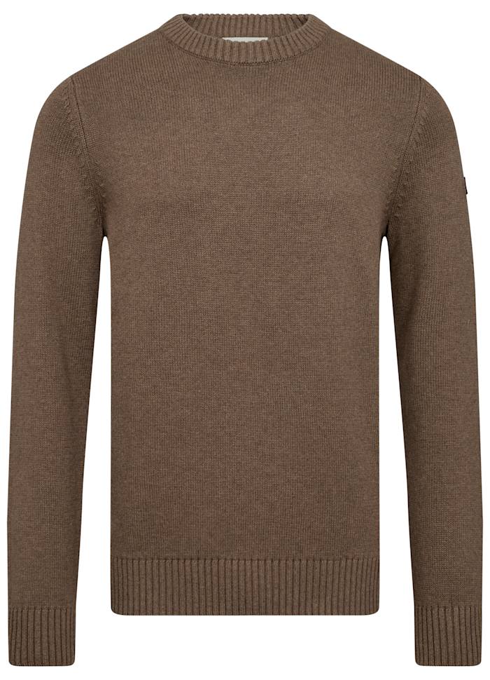 Bruun & Stengade Strik & Sweat 2502-04005-brown_S - Bygholm Menswear