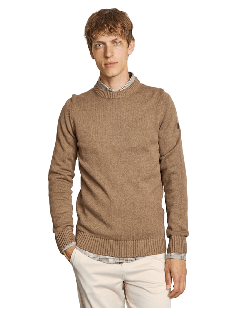 Bruun & Stengade Strik & Sweat 2502-04005-brown_S - Bygholm Menswear