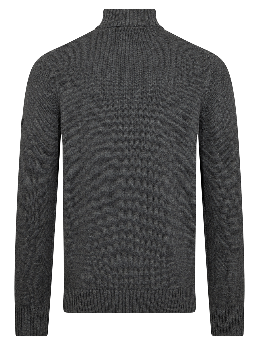 Bruun & Stengade Strik & Sweat 2502-04006-grey_S - Bygholm Menswear