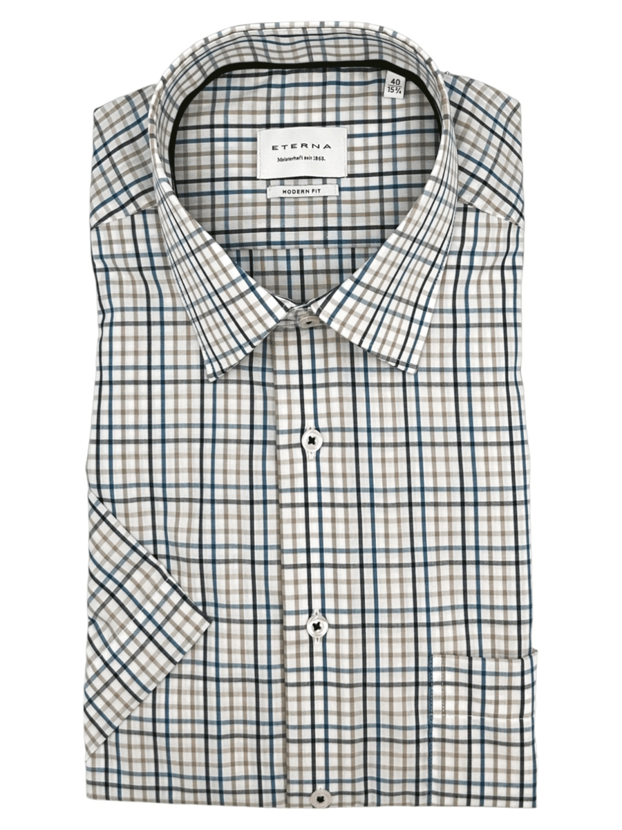 Eterna Kortærmede skjorter 1223_25c181_40 - Bygholm Menswear
