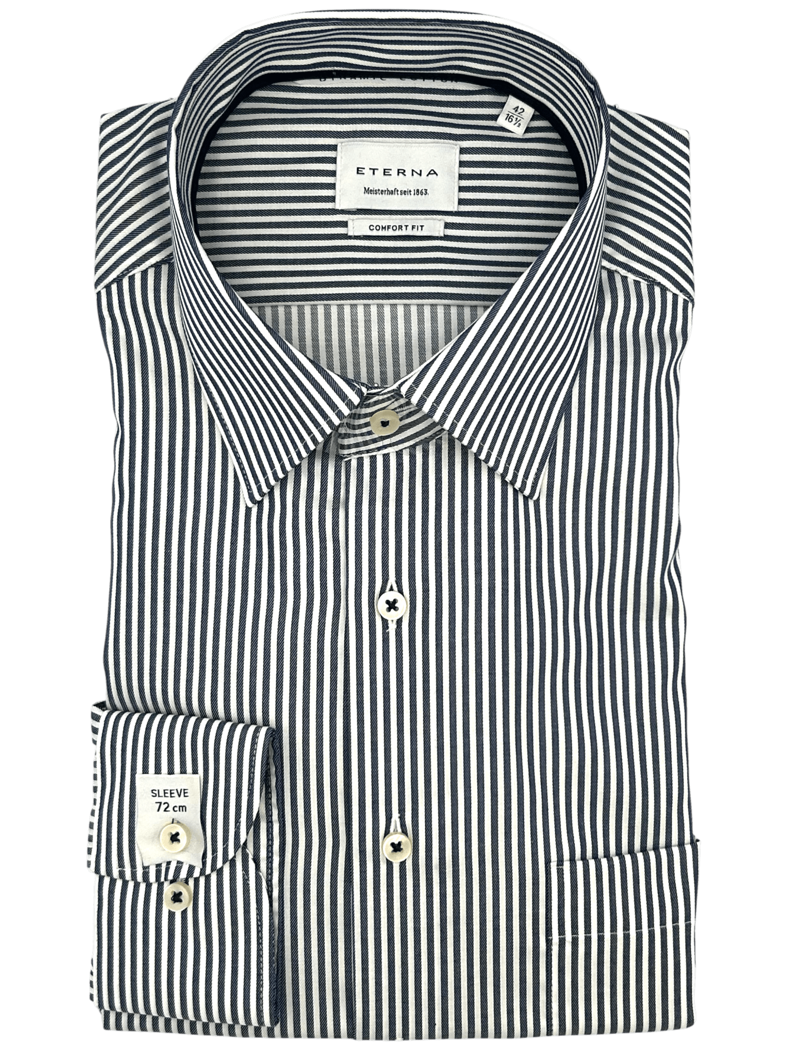 Eterna Skjorter 1091_19E181_L72_UUB_42 - Bygholm Menswear