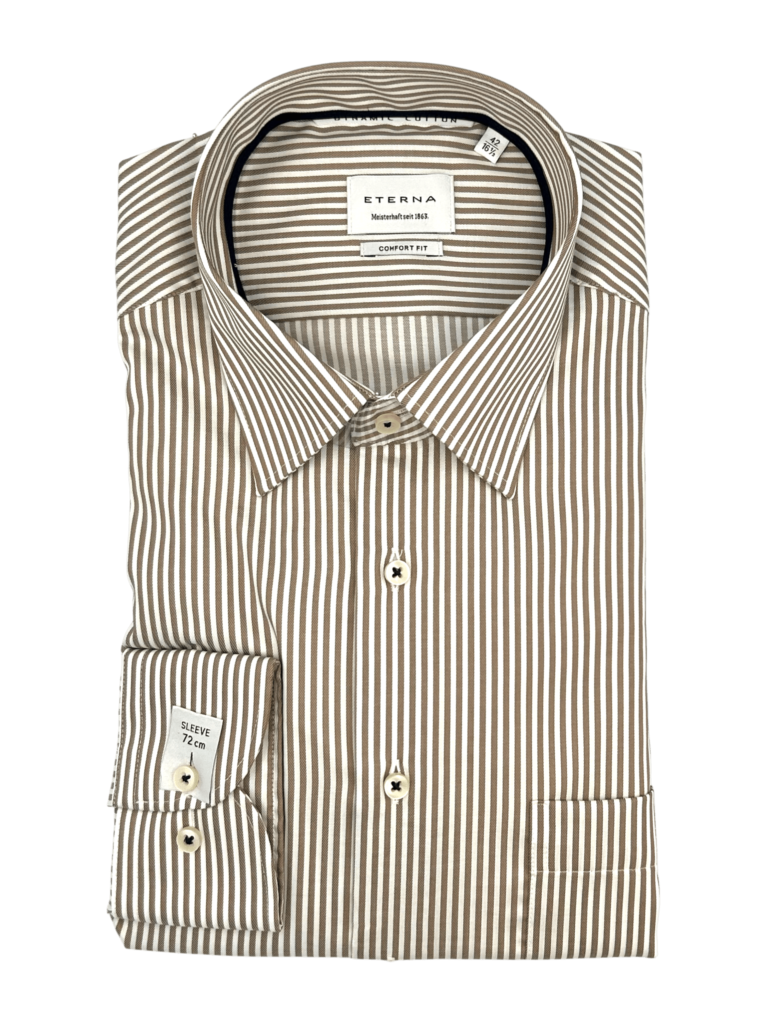 Eterna Skjorter 1091_20E181_L72_UUB_42 - Bygholm Menswear