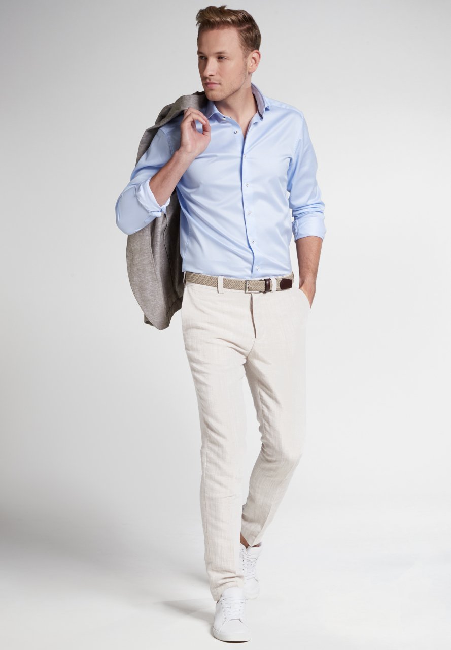 Eterna Skjorter 3850_10fs82_38 - Bygholm Menswear