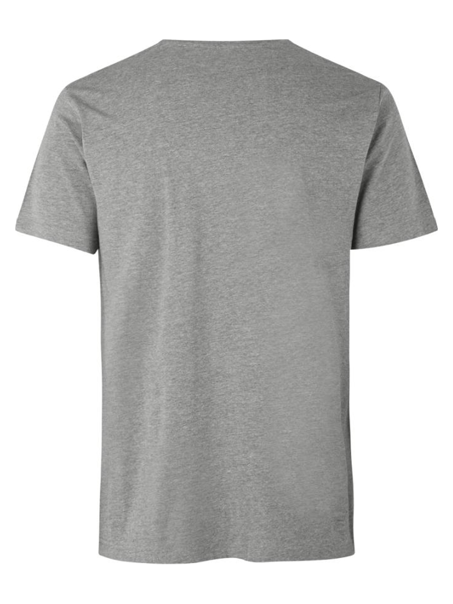 ID T-shirts / Polo 0594-gråmelange_S - Bygholm Menswear