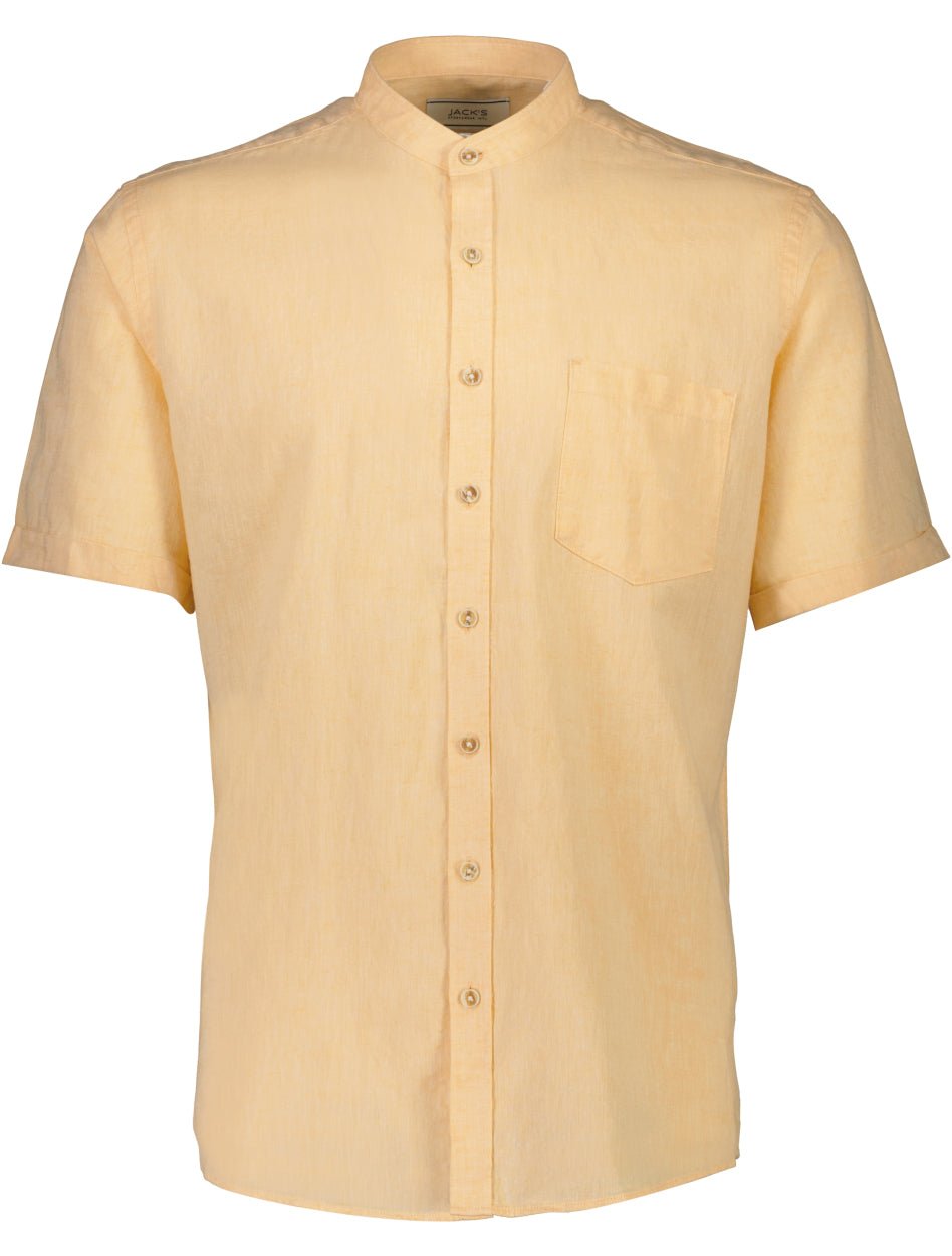 Jack's Kortærmede skjorter 3-210075a-ltpeach_3XL - Bygholm Menswear