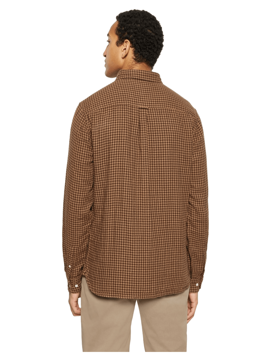 Knowledge Cotton Apparel Skjorter 1090054-7026_L - Bygholm Menswear