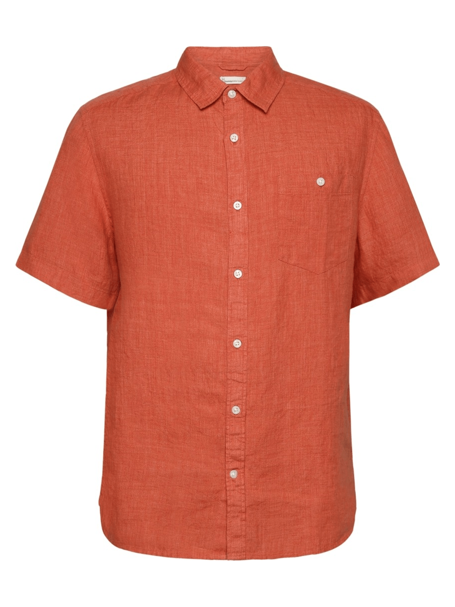 Knowledge Cotton Apparel Skjorter 1090064-1481_M - Bygholm Menswear