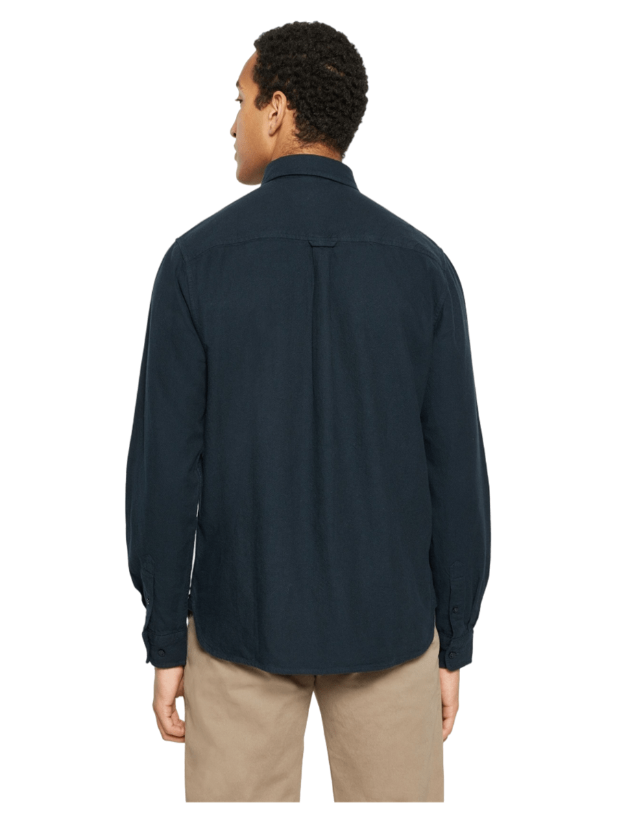 Knowledge Cotton Apparel Skjorter 1090114-1001_M - Bygholm Menswear