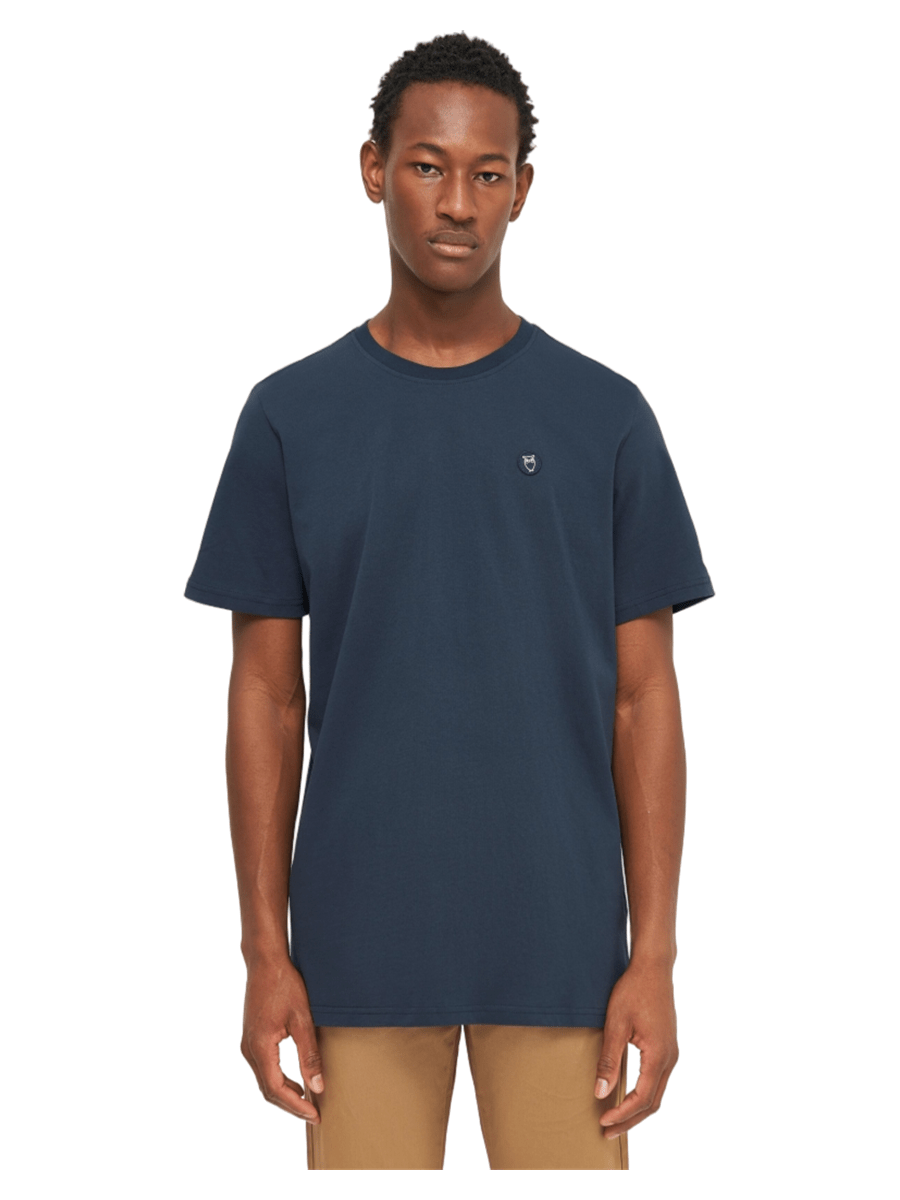 Knowledge Cotton Apparel T-shirts / Polo 1010605-1001_M - Bygholm Menswear