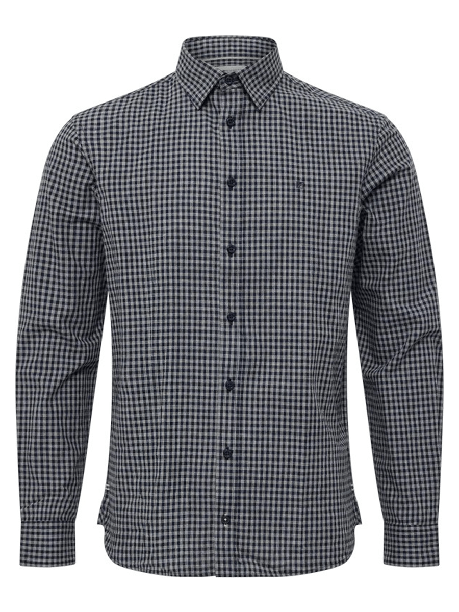 REDGREEN Skjorter 151332501-navycheck_M - Bygholm Menswear