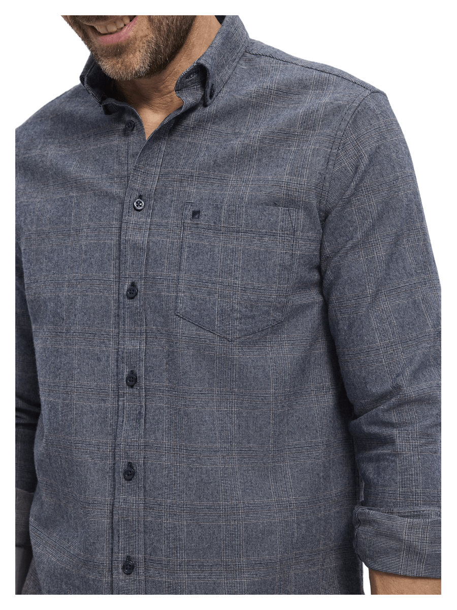 REDGREEN Skjorter 151332506-darknavypattern_L - Bygholm Menswear