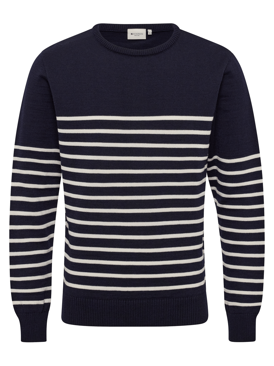 REDGREEN Strik & Sweat 151600012-navystripe_S - Bygholm Menswear