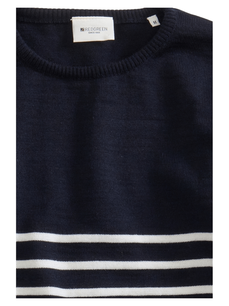REDGREEN Strik & Sweat 151600012-navystripe_S - Bygholm Menswear
