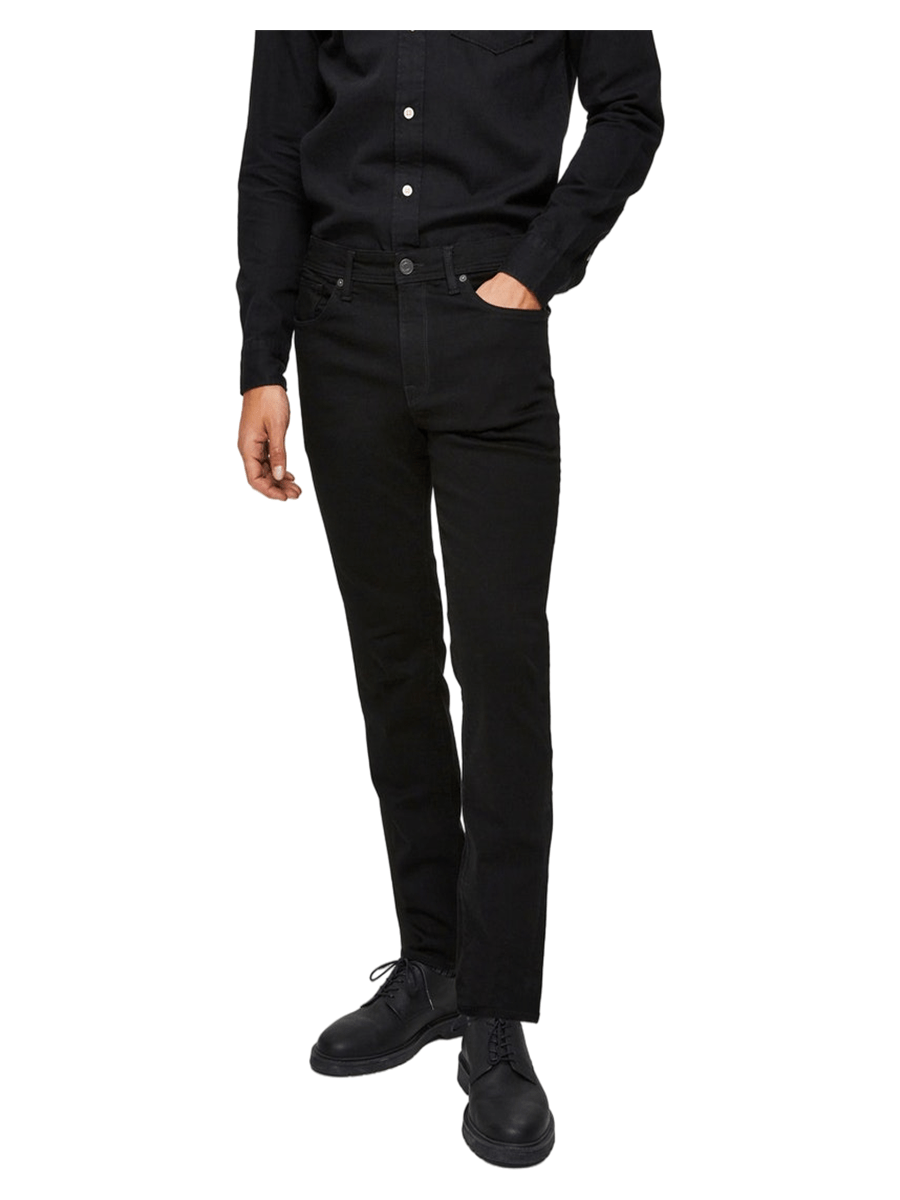 Selected Men Bukser & Jeans 16075429_blackdenim_32/34 - Bygholm Menswear
