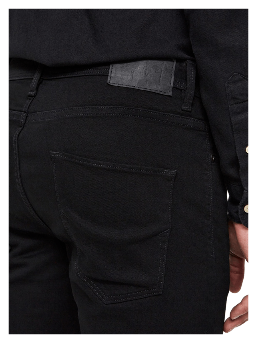 Selected Men Bukser & Jeans 16075429_blackdenim_32/34 - Bygholm Menswear