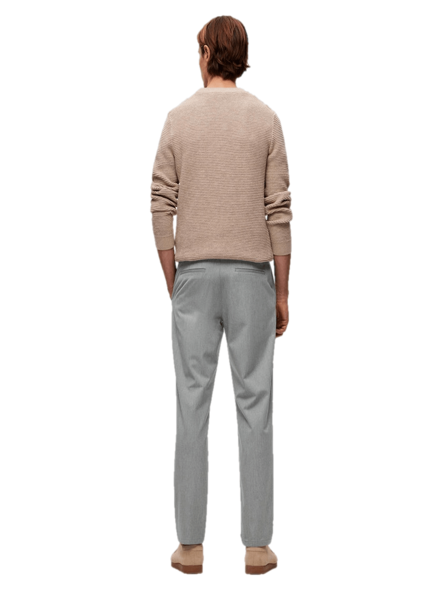 Selected Men Bukser & Jeans 16086234_darkgreymelange_33/32 - Bygholm Menswear