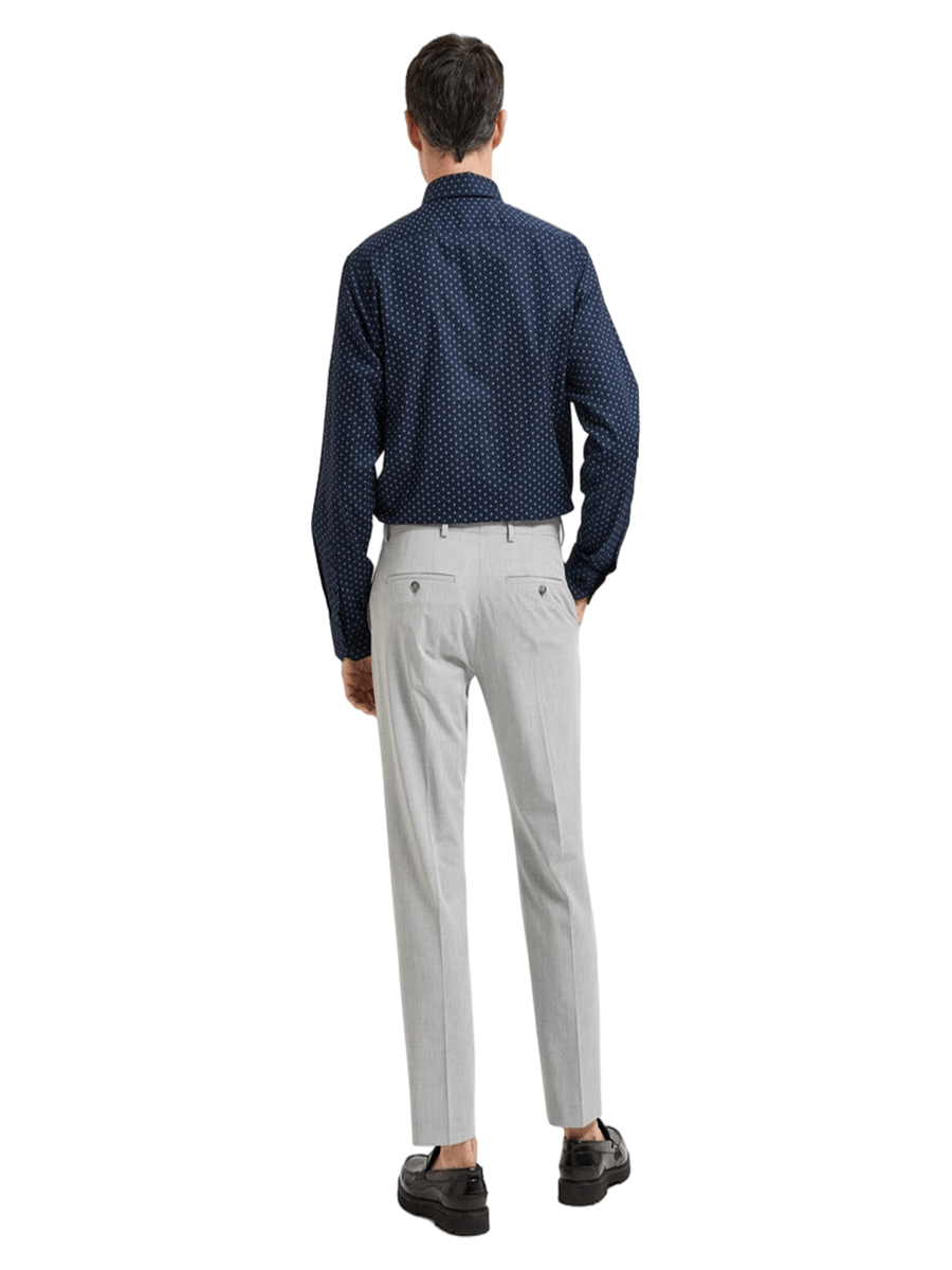 Selected Men Bukser & Jeans 16087825_lightgreymelange_44 - Bygholm Menswear