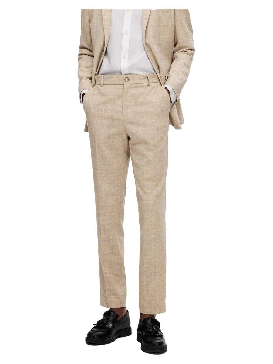 Selected Men Bukser & Jeans 16087871_sand_44 - Bygholm Menswear