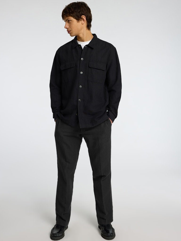 Selected Men Bukser & Jeans 16096224-skycaptain-black_S - Bygholm Menswear