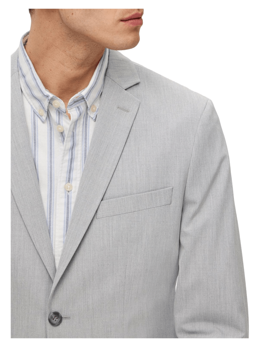 Selected Men Habit & Blazer 16087824_lightgreymelange_44 - Bygholm Menswear