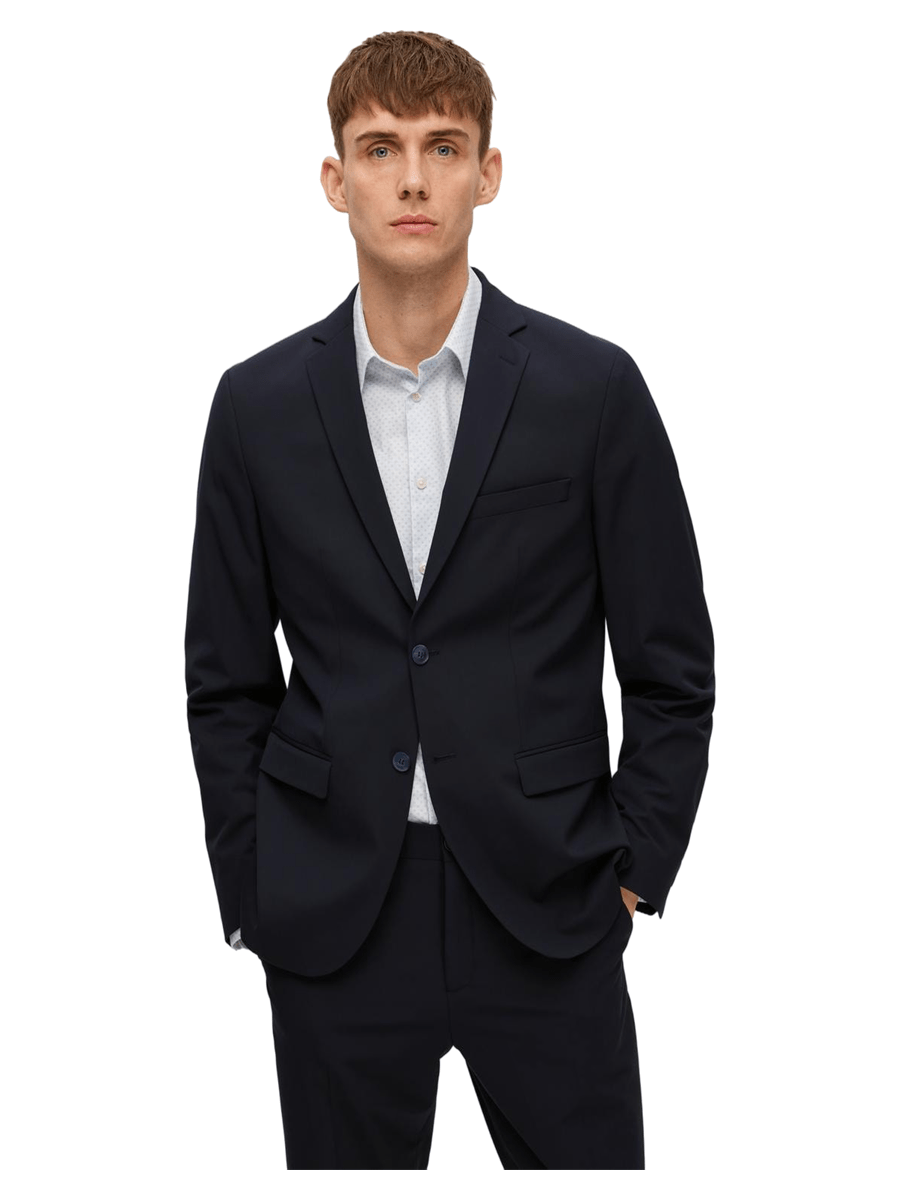 Selected Men Habit & Blazer 16087824_navyblazer_48 - Bygholm Menswear