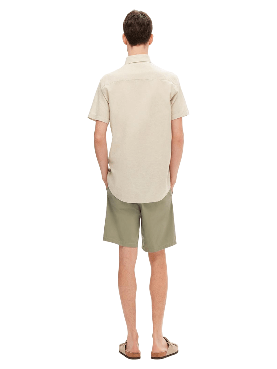 Selected Men Kortærmede skjorter 16092495_purecashmere_S - Bygholm Menswear