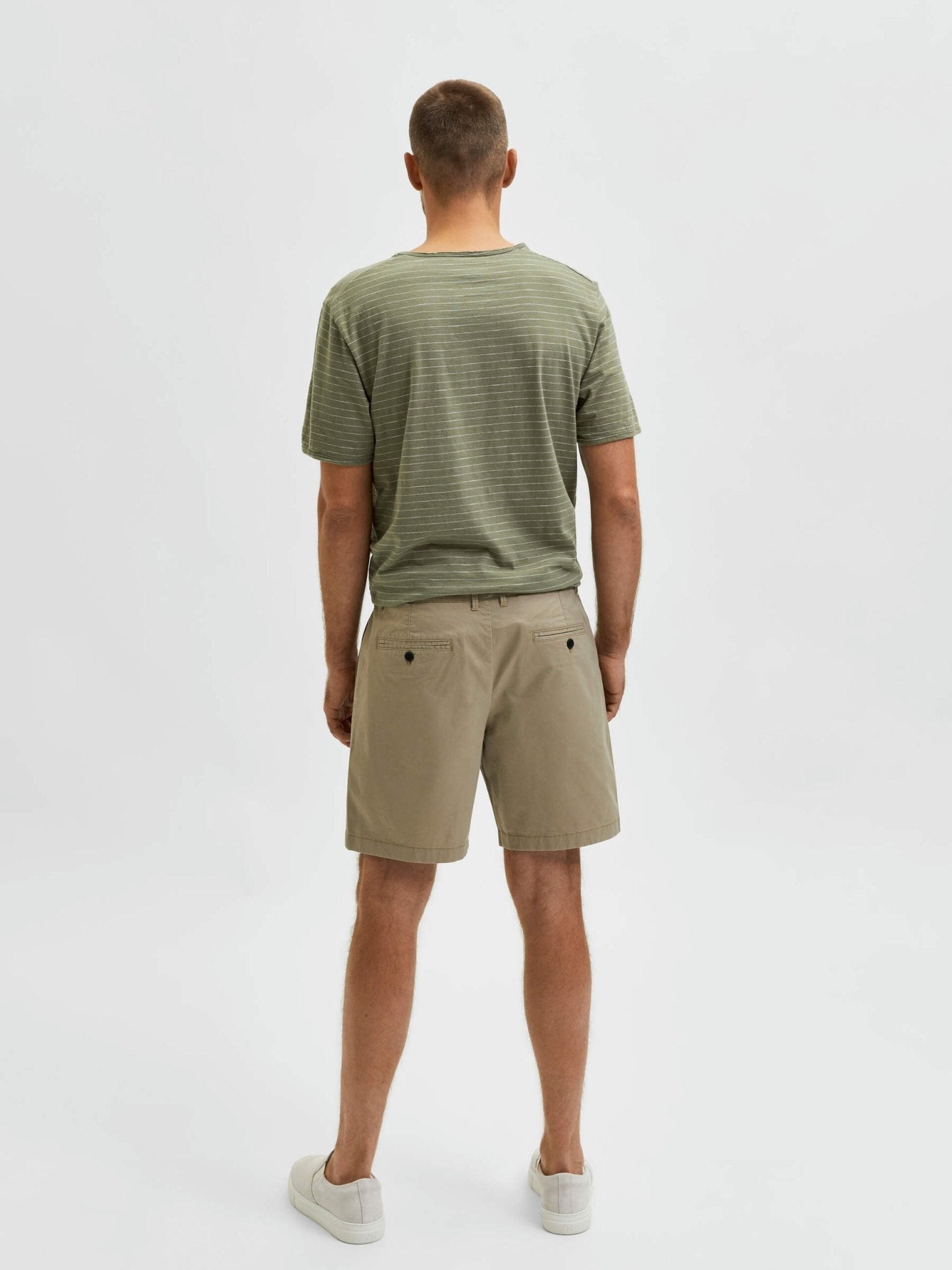 Selected Men Shorts / Badeshorts 16083844_chinchilla_S - Bygholm Menswear