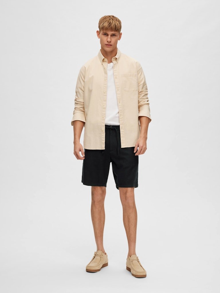Selected Men Shorts / Badeshorts 16087638-black_S - Bygholm Menswear