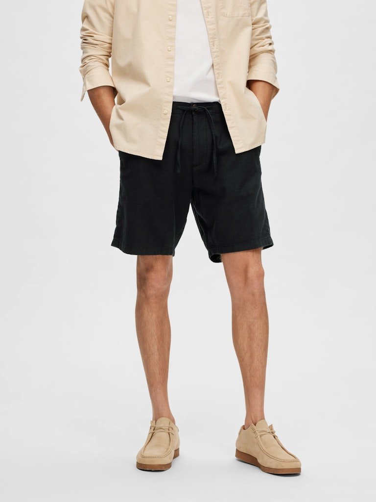 Selected Men Shorts / Badeshorts 16087638-black_S - Bygholm Menswear