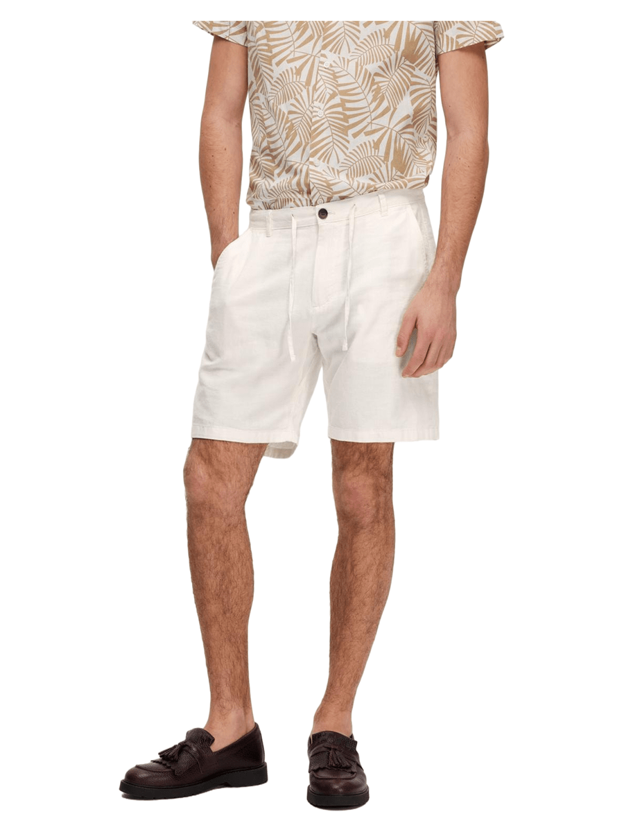 Selected Men Shorts / Badeshorts 16087638_clouddancer_S - Bygholm Menswear