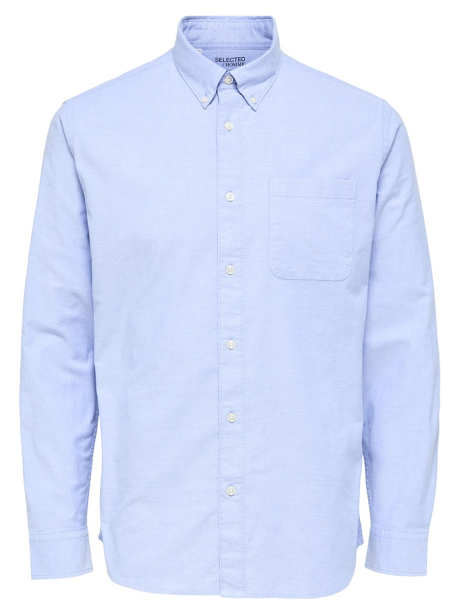 Selected Men Skjorter 16077359_lightblue_L - Bygholm Menswear