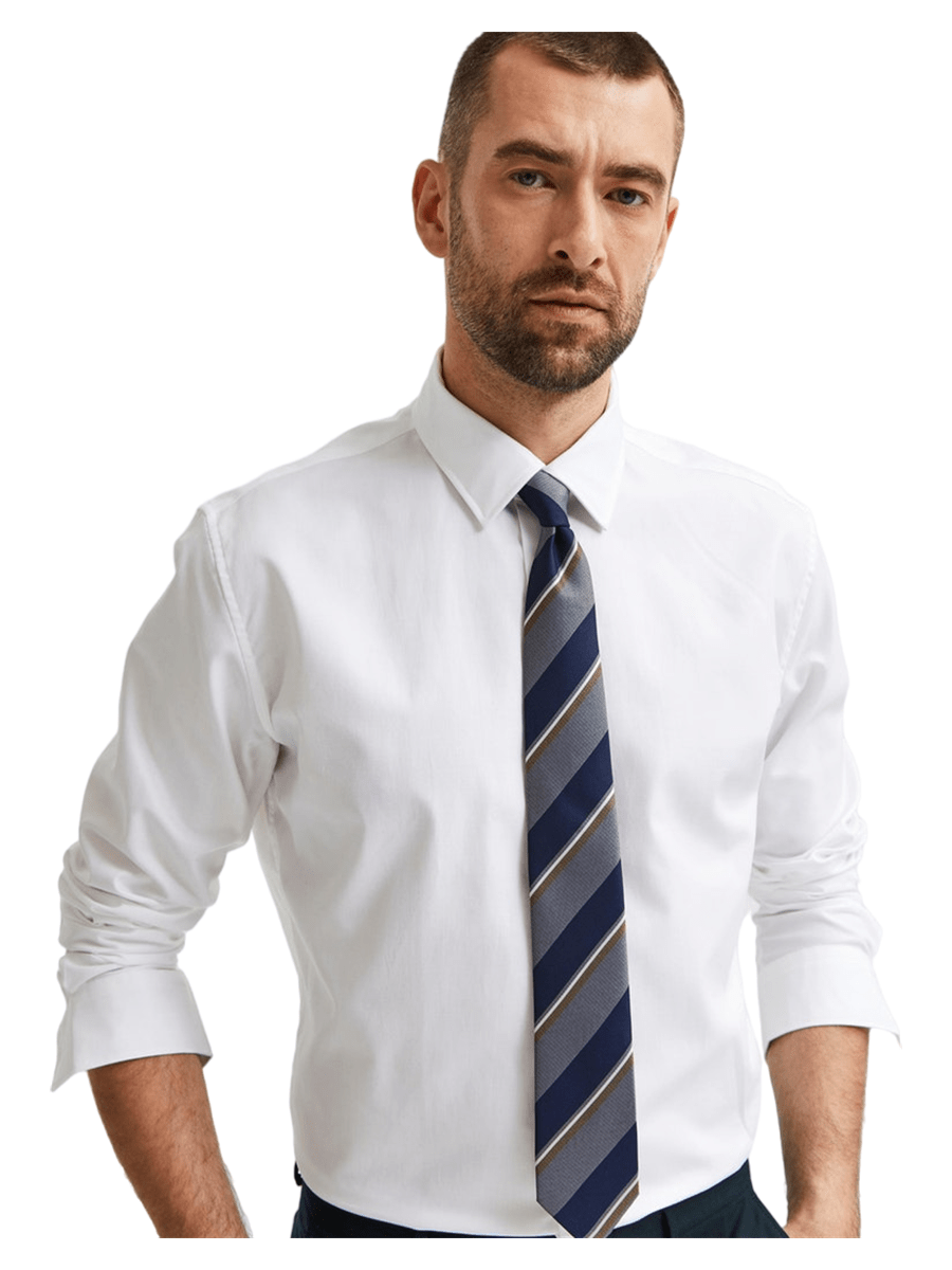 Selected Men Skjorter 16080200_brightwhite_S - Bygholm Menswear