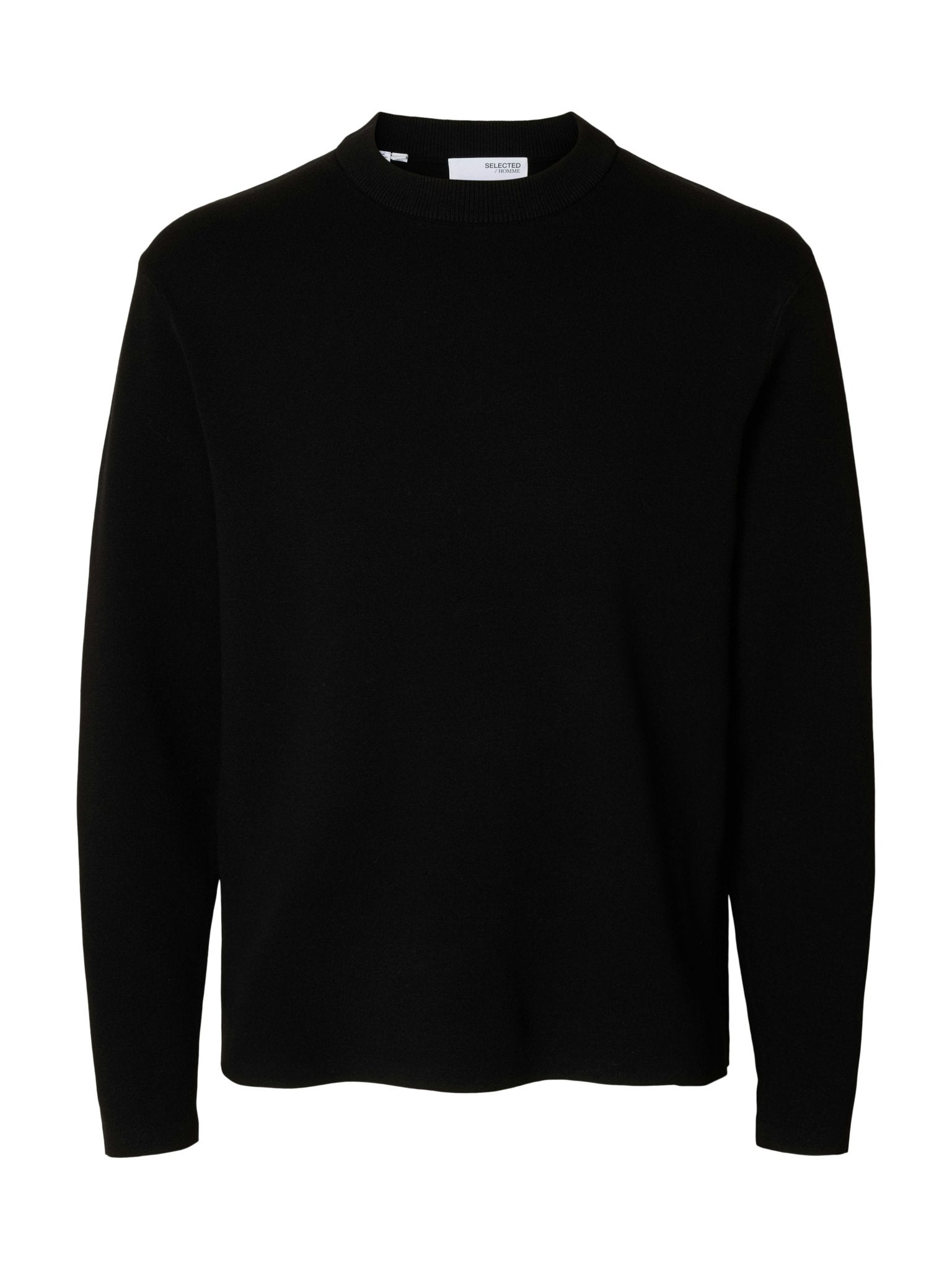 Selected Men Strik & Sweat 16099570-Black_s - Bygholm Menswear