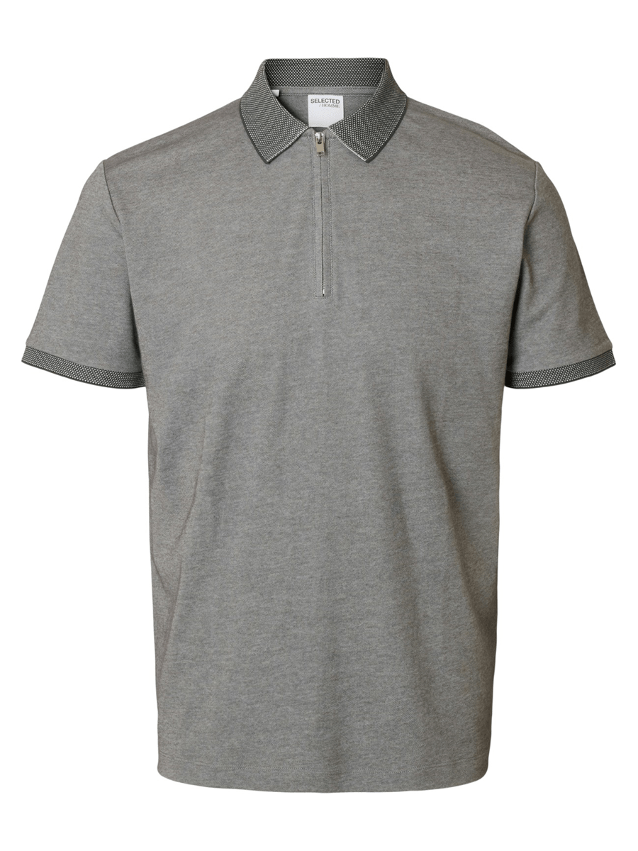 Selected Men T-shirts / Polo 16079026-greymelange_M - Bygholm Menswear