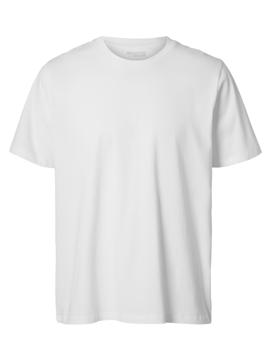 Selected Men T-shirts / Polo 16087842_brightwhite_S - Bygholm Menswear