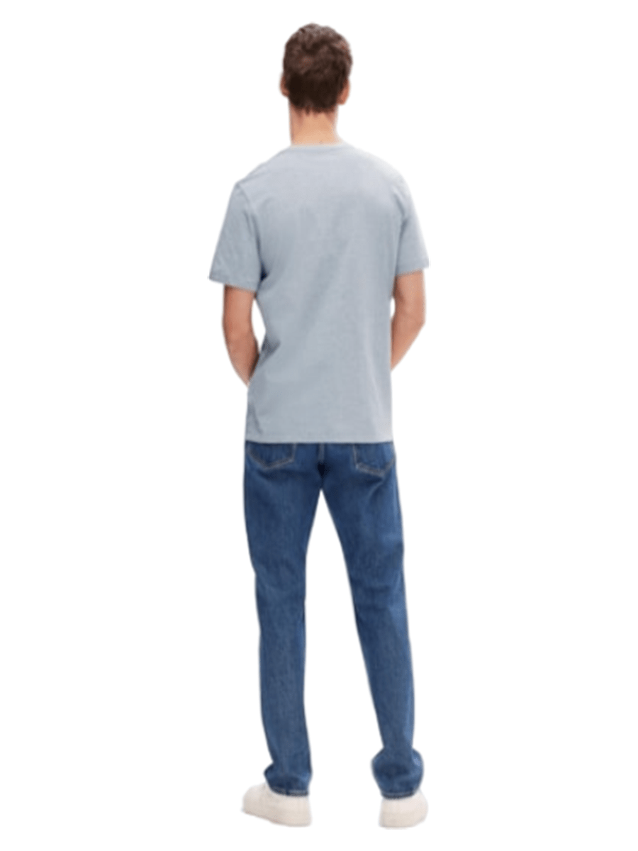 Selected Men T-shirts / Polo 16087843-beringsea/egret_2XL - Bygholm Menswear