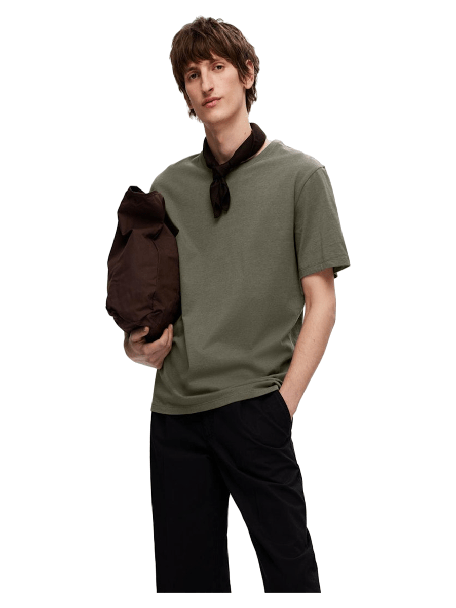 Selected Men T-shirts / Polo 16087843_forestnight/kalamata_2XL - Bygholm Menswear