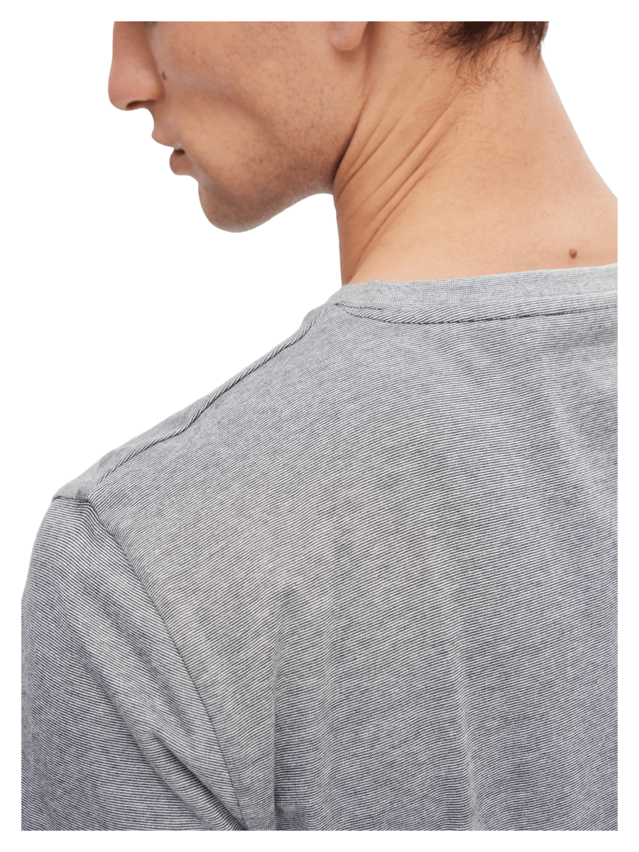 Selected Men T-shirts / Polo 16087843-phantom/egret_S - Bygholm Menswear