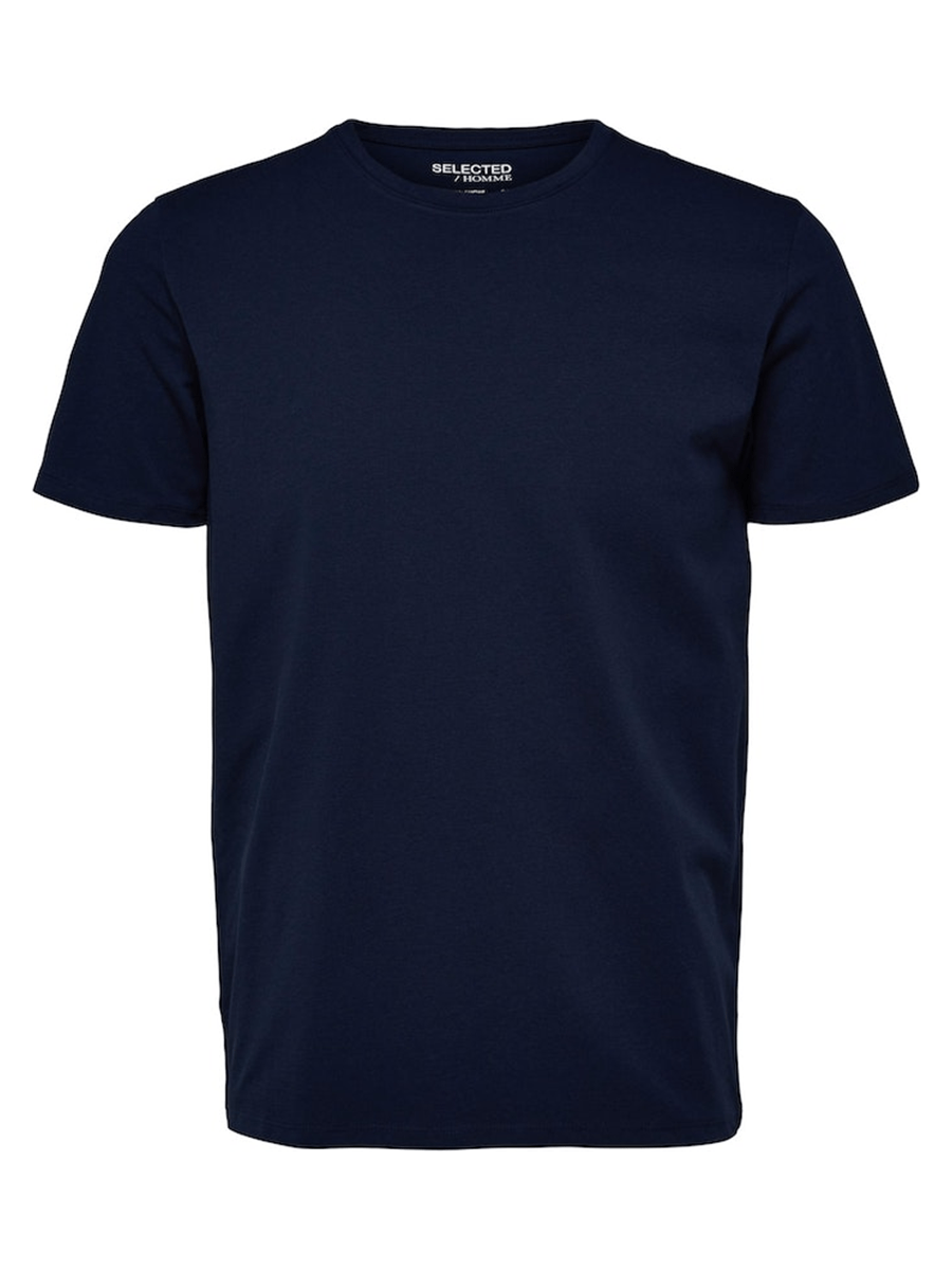 Selected Men T-shirts / Polo 16087852_navyblazer_S - Bygholm Menswear
