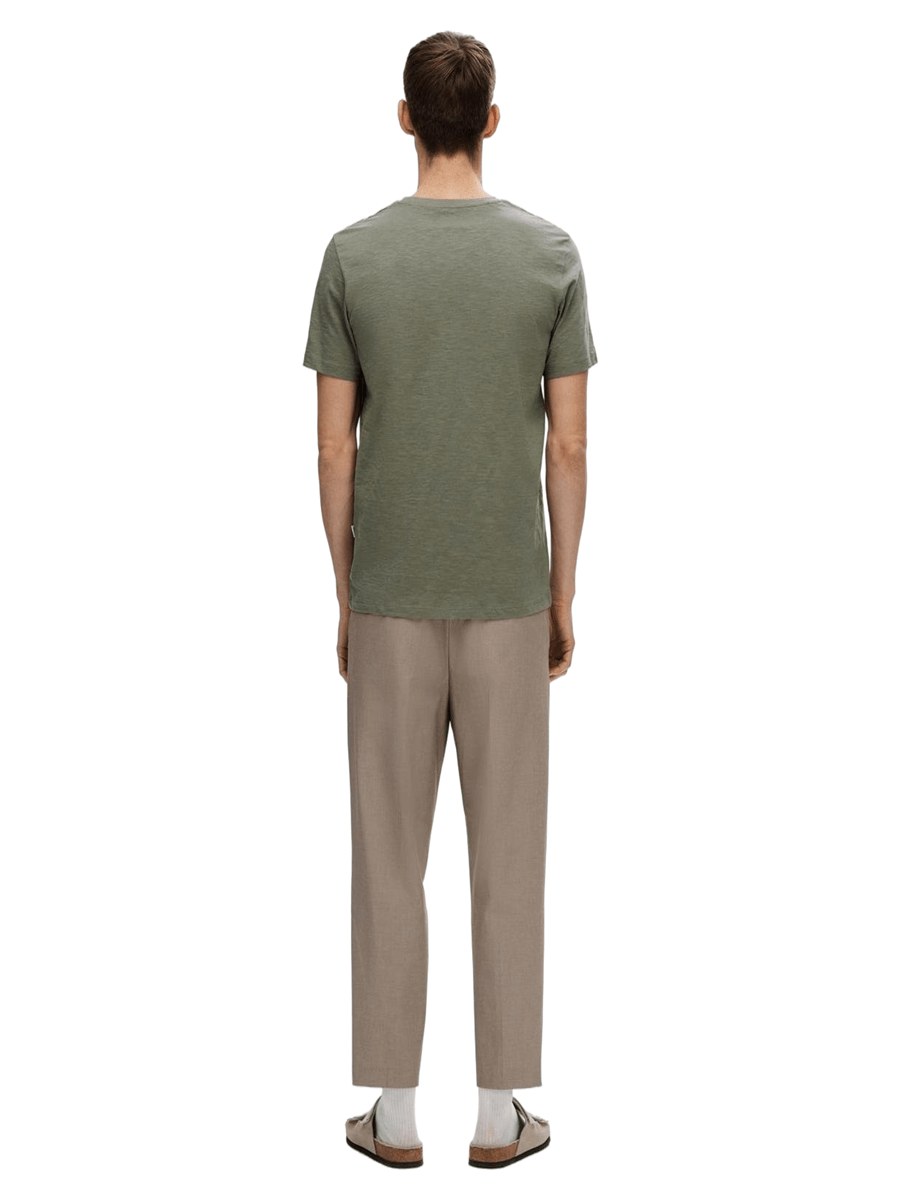 Selected Men T-shirts / Polo 16092508_vetiver_2XL - Bygholm Menswear