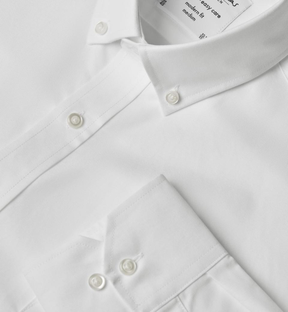 Seven Seas Skjorter s60-hvid_S - Bygholm Menswear