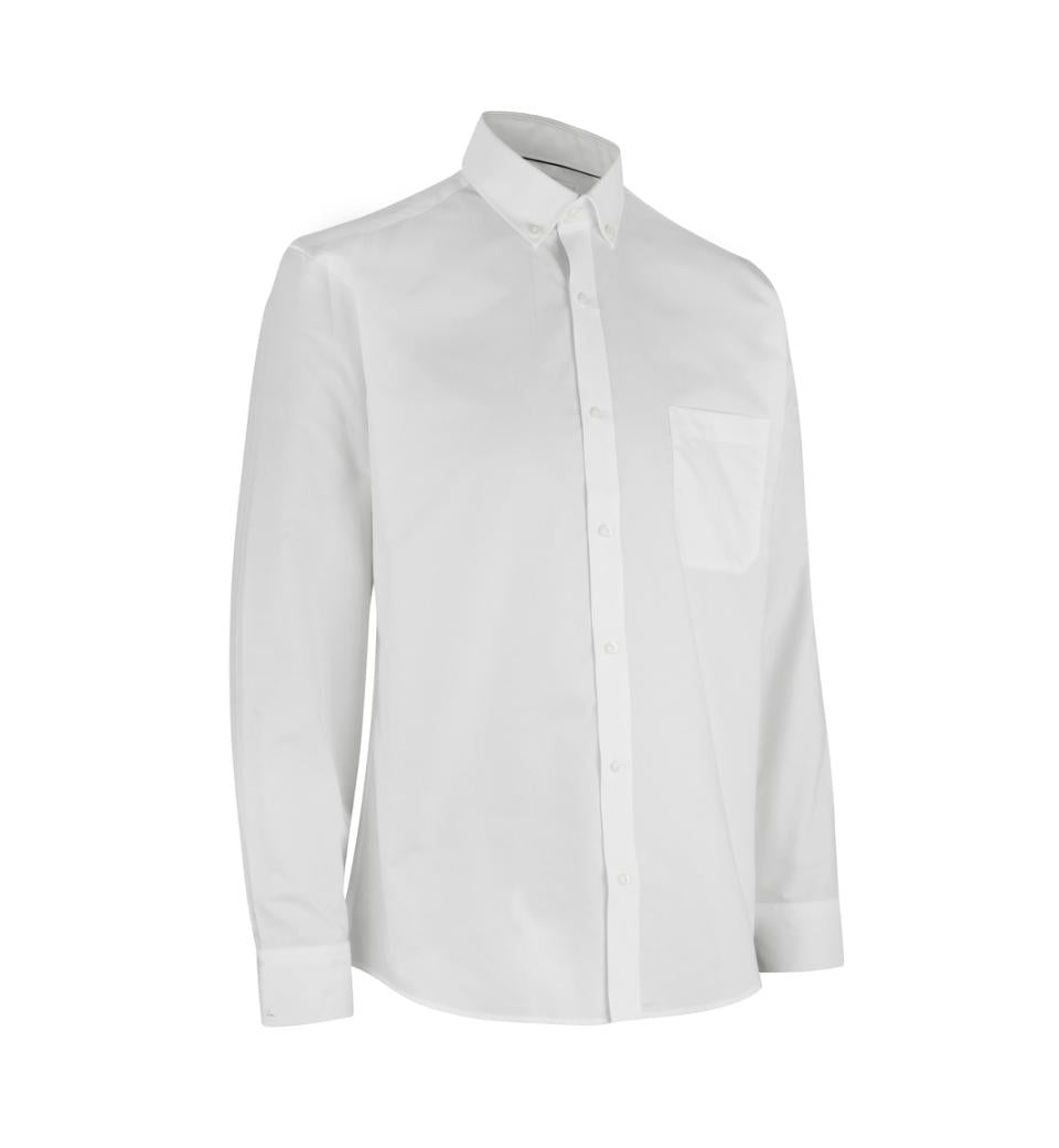 Seven Seas Skjorter s60-hvid_S - Bygholm Menswear