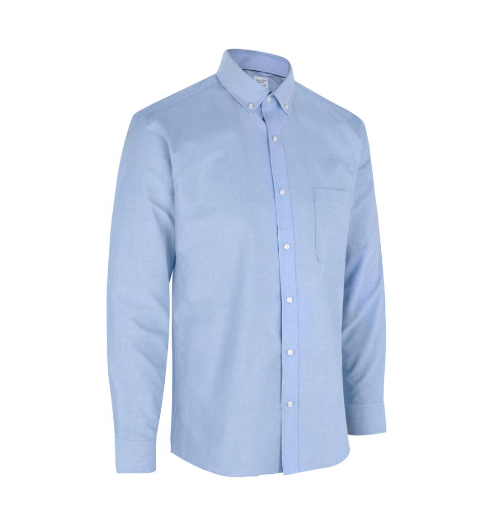 Seven Seas Skjorter s60-lyseblå_S - Bygholm Menswear