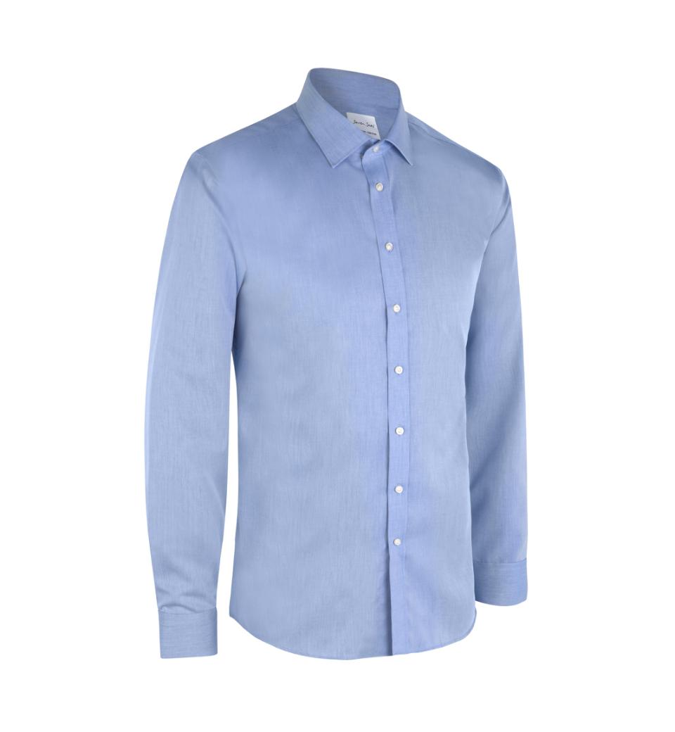 Seven Seas Skjorter ss30-lyseblå_S - Bygholm Menswear